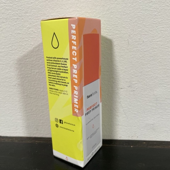 facefacts face facts, perfect Prep Primer Illuminating Skin Serum Vegan, 1.69oz - Picture 2 of 5